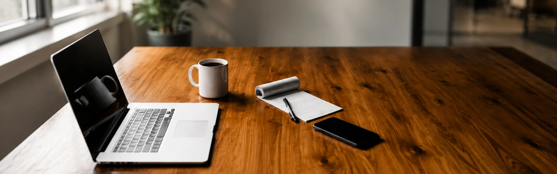 Publishing desk visual